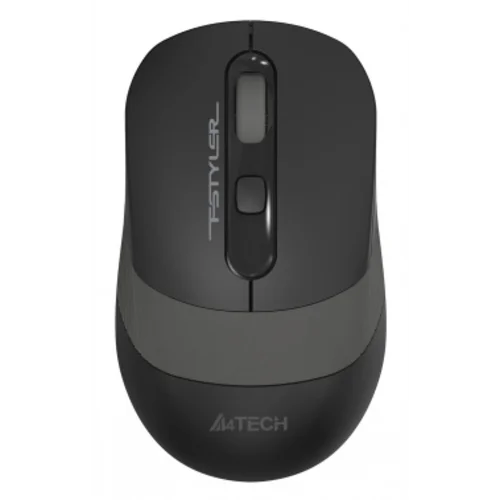 Мышь A4Tech Fstyler FG10S черный/серый оптическая (2000dpi) silent беспроводная USB для ноутбука (4but)